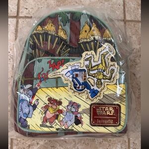 Loungefly Ewoks & Droids Glow backpack